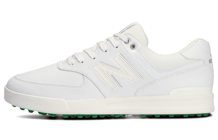 Buy New Balance 574系列 輕便透氣 低幫休閒板鞋 經典白