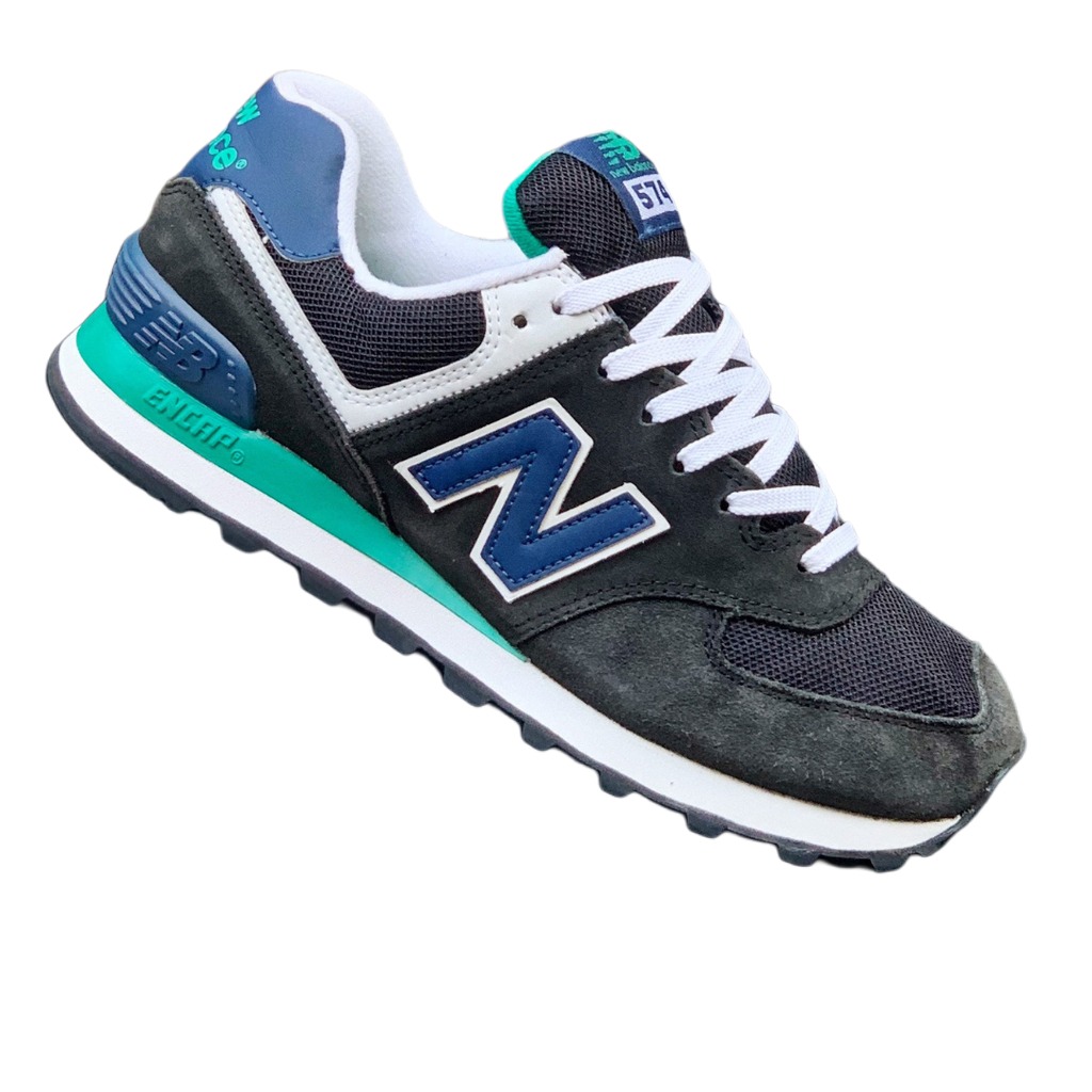 NB 574 Series Low-Top 'Black Teal Blue' 圖 3