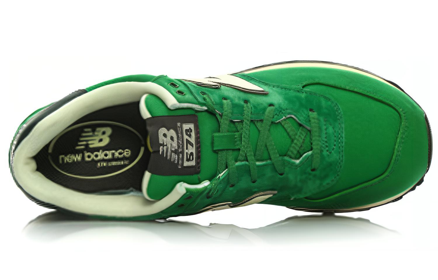 Shop New Balance 574 Siri Low-Top 'Hijau' ML574PCG