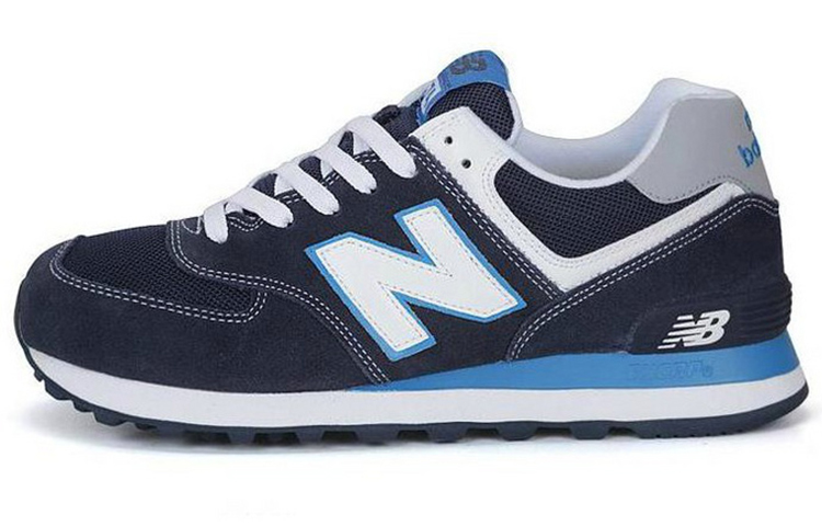 NB 574 Series Low-Top Black/Blue