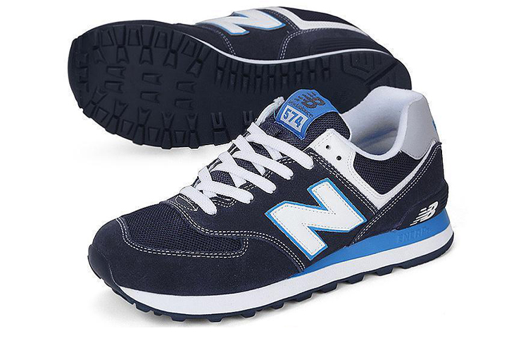 NB 574 Series Low-Top Black/Blue 圖 3
