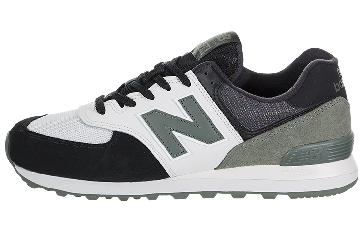 Buy 新百倫 574系列 舒適透氣 低筒休閒跑步鞋 黑白灰