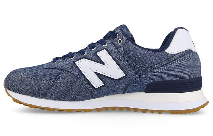 NB 574 Series Low-Top Denim-Blue 'Blue White Brown'
