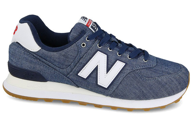 NB 574 Series Low-Top Denim-Blue 'Blue White Brown' 圖 2