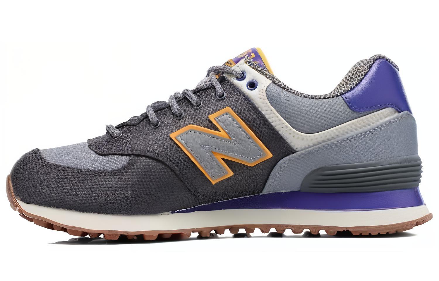 Buy 新百伦574系列灰紫色“水泥”低帮鞋 ML574EXA