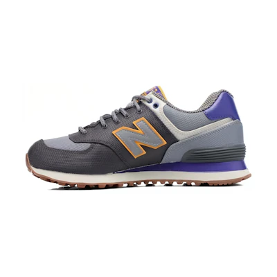 NB 574 Series Low-Top Grey/Purple 'Cement'