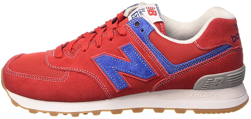 New Balance 574 Low-Top Rojo/Azul ML574WTR Buy New Balance 574 Low-Top Rojo/Azul ML574WTR