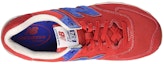 Lookbook New Balance 574 Low-Top Rojo/Azul ML574WTR