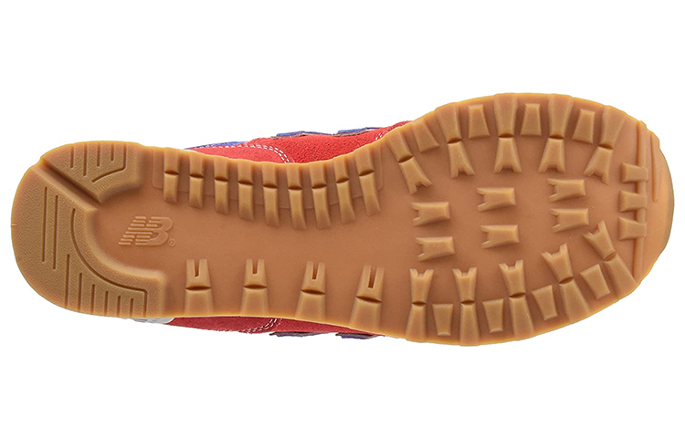Shop New Balance 574 Low-Top Rojo/Azul ML574WTR