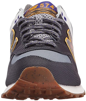 New Balance NB 574 舒適 休閒 透氣 低幫 跑步鞋 男款 灰紫色 Shop New Balance NB 574 舒適 休閒 透氣 低幫 跑步鞋 男款 灰紫色