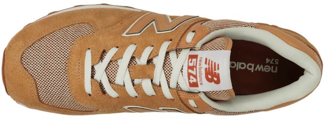 新百倫 574系列 低幫復古跑步鞋 土黃色 Lookbook 新百倫 574系列 低幫復古跑步鞋 土黃色