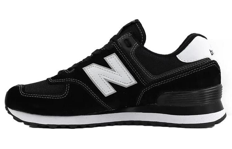 Buy New Balance 574 Seri Sepatu Kasual Hitam 'Putih' ML574EW2