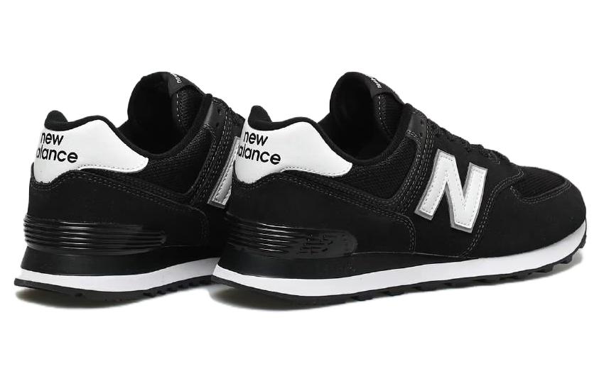 NB 574 Series Low Tops Casual Black 'White' 圖 2