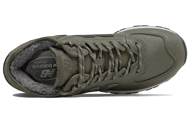 Lookbook New Balance 574 Serie Mid Tops Casual Verde 'Oliva' MH574BG1