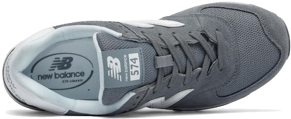 New Balance 574 Seri Reflektif Abu Tua/Putih ML574CNC Lookbook New Balance 574 Seri Reflektif Abu Tua/Putih ML574CNC