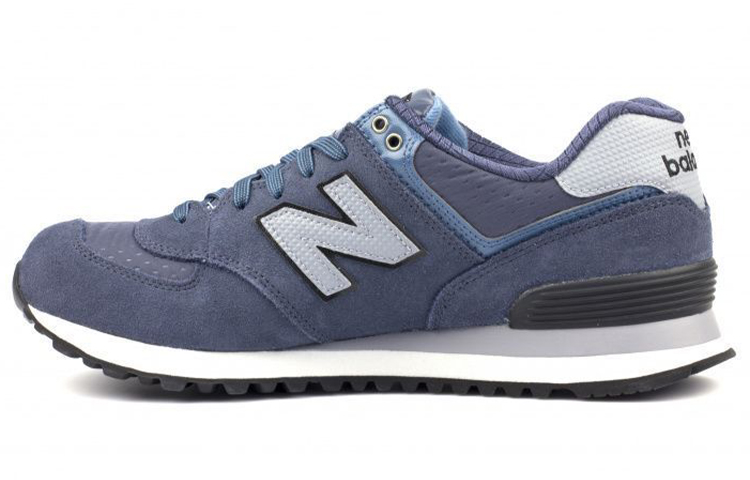 Buy New Balance 574 Siri Kasut Tahan Gelincir Penyerap Kejutan Rendah Kelabu Biru 'Grey' ML574CUB