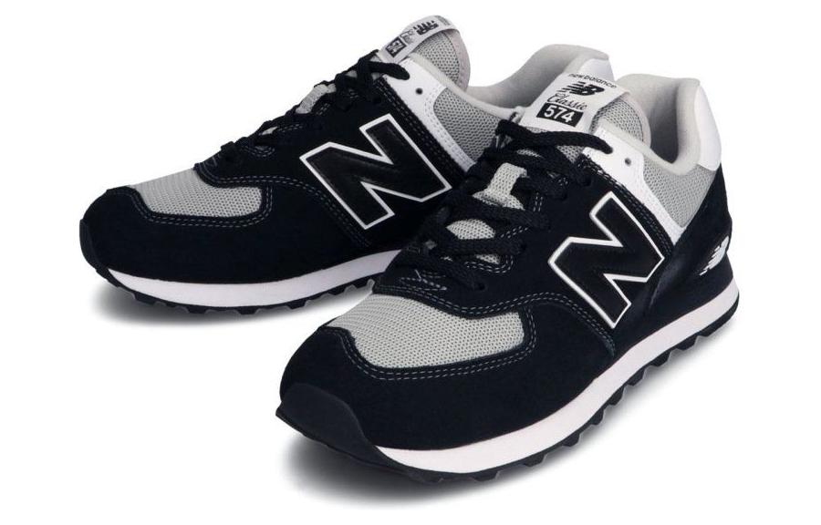 Lookbook New Balance 574 Siri Putih Hitam ML574SSN