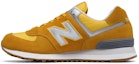 Buy New Balance NB 574 簡約 透氣 低幫 跑步鞋 男款 薑黃色