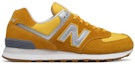 Order New Balance NB 574 簡約 透氣 低幫 跑步鞋 男款 薑黃色