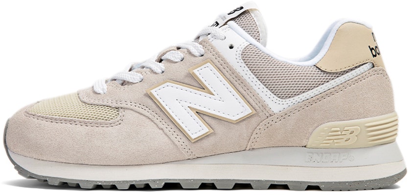 New Balance 574 Shoes 'Beige White' U574FOG-D Buy New Balance 574 Shoes 'Beige White' U574FOG-D