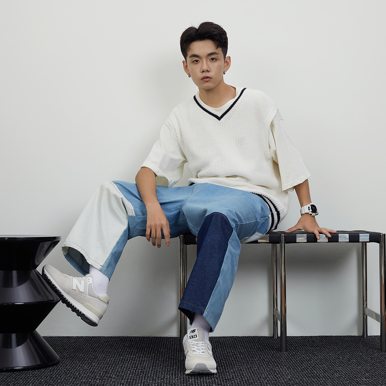 Cheap New Balance 574 運動鞋 ''米白色'' U574FOG-D