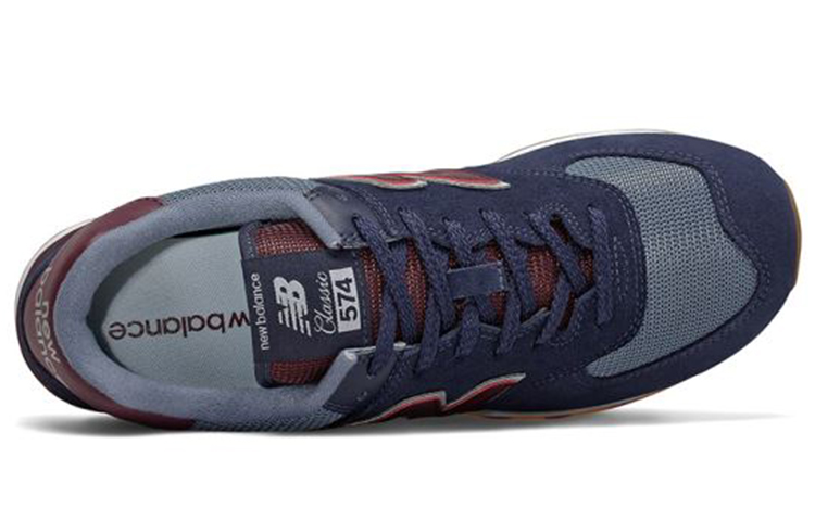 Lookbook ニューバランス574 ブルー/ブラウン ML574SPO