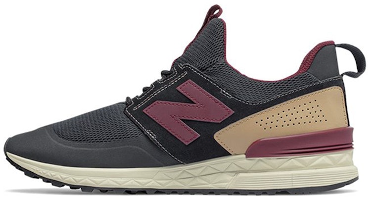 New Balance 574 Sport 'Hitam Burgundy' MS574DTY Buy New Balance 574 Sport 'Hitam Burgundy' MS574DTY