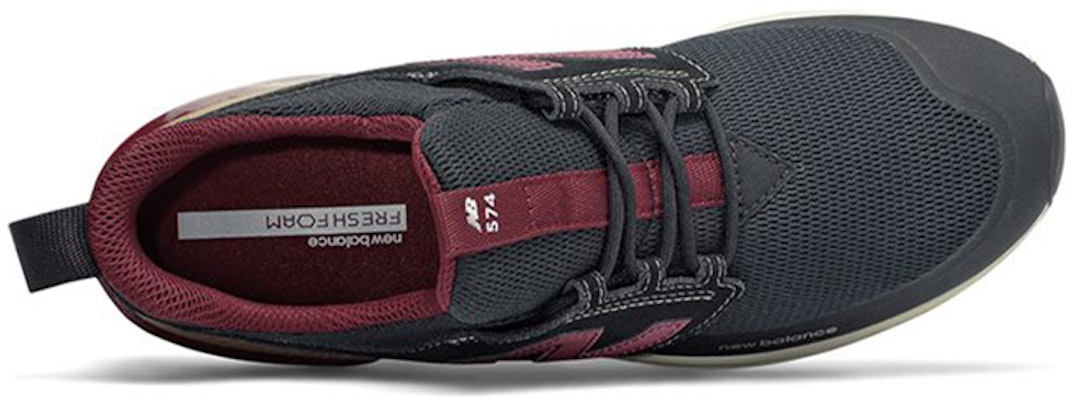 ニューバランス574 Sport 黒バーガンディ MS574DTY Lookbook ニューバランス574 Sport 黒バーガンディ MS574DTY