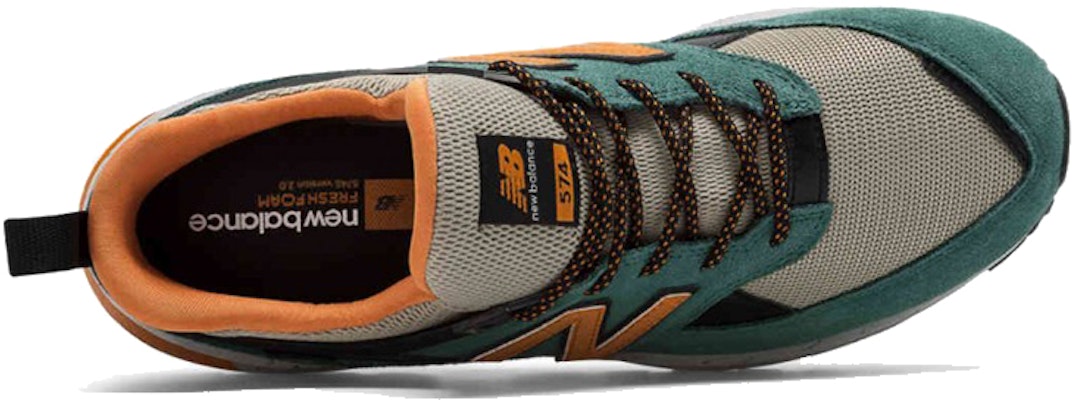 New Balance 574 Sport 'Hijau Putih Hitam' MS574LTB Lookbook New Balance 574 Sport 'Hijau Putih Hitam' MS574LTB