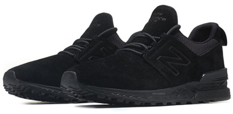 New Balance 574S Seri Suede 'Hitam' MS574DA Lookbook New Balance 574S Seri Suede 'Hitam' MS574DA