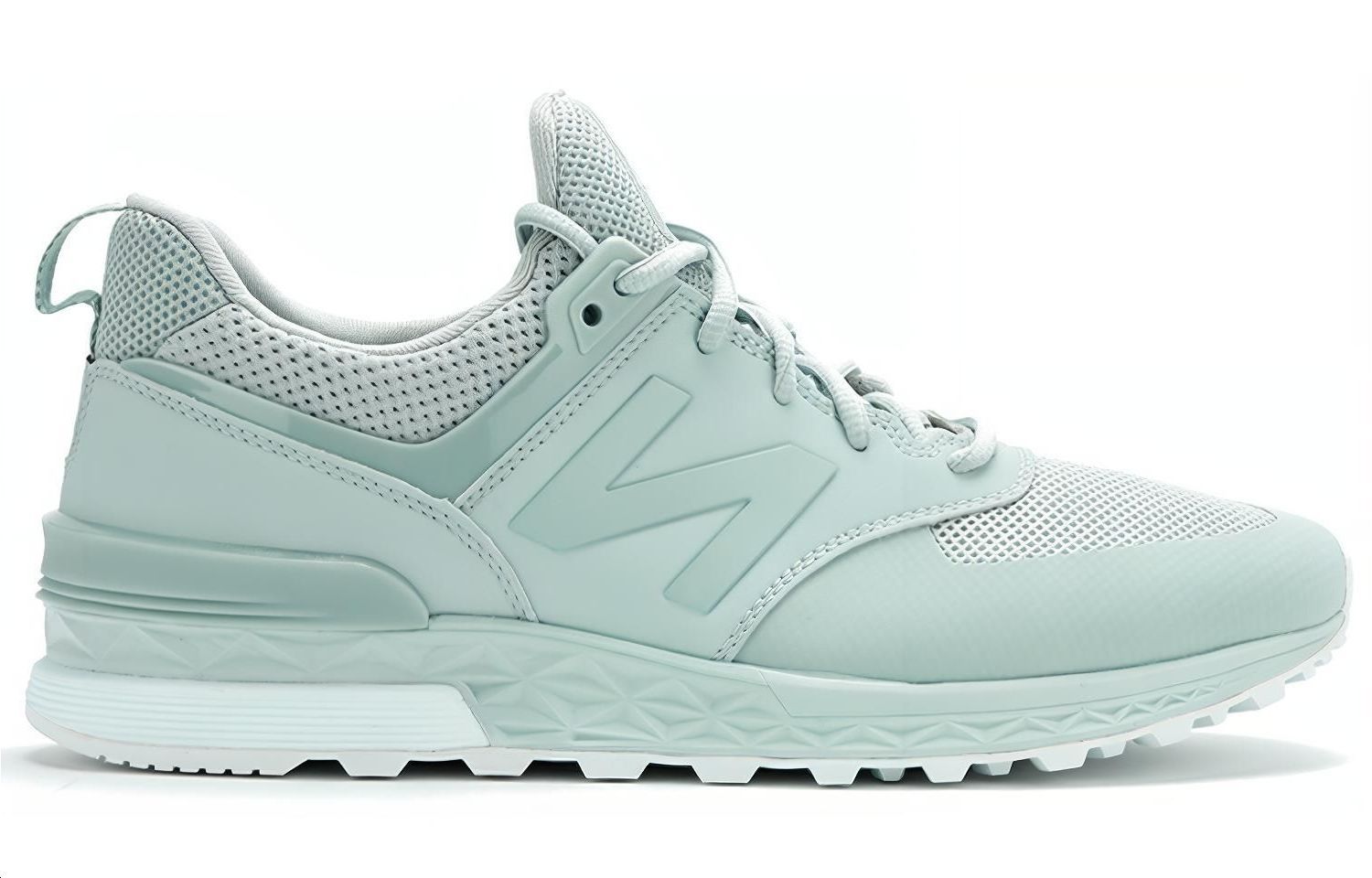 Order New Balance 574 Sport 'Mint' Pria/Wanita Sepatu Sneakers MS574SMT