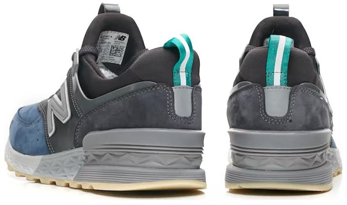 New Balance 574 Sport Mita Black Blue Grey MS574MTA Shop New Balance 574 Sport Mita Black Blue Grey MS574MTA