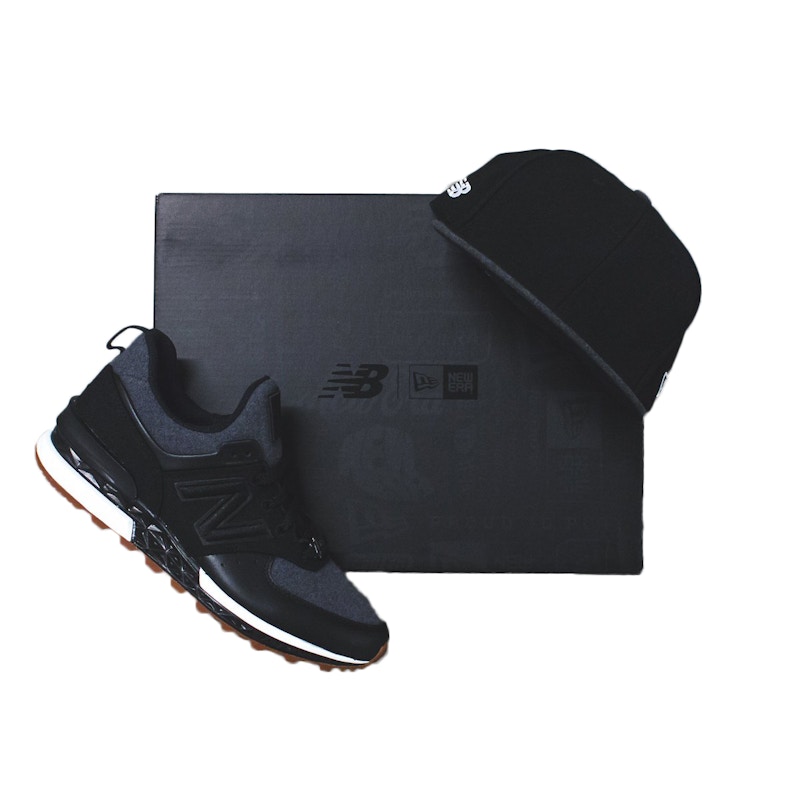 Order New Balance 574 Sport Era Baru Hitam Abu-Abu MS574NE