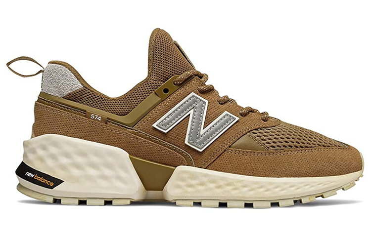NB 574 Sport Series Non-Slip Breathable Low Tops Sports 'Brown' 圖 2