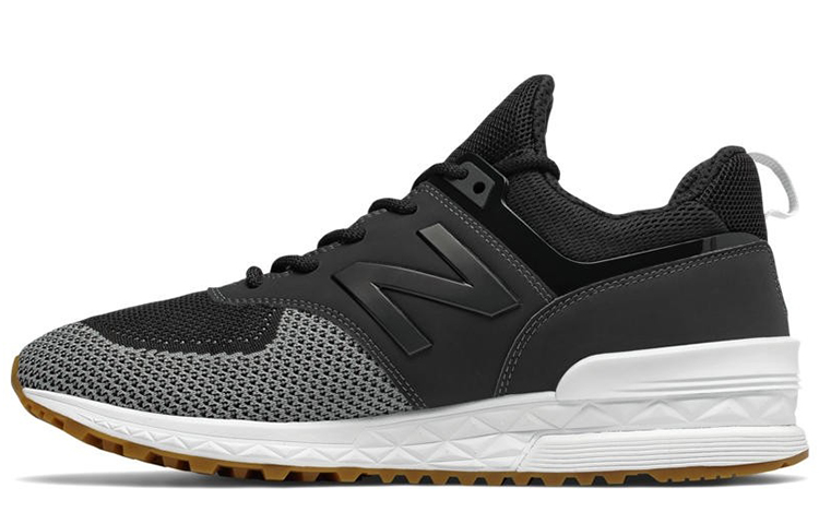 New Balance 574 Sport Shoes Black/Grey MS574EMK