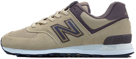 New Balance 574 Sport Shoes Brown 'Khaki Purple' ML574OX1