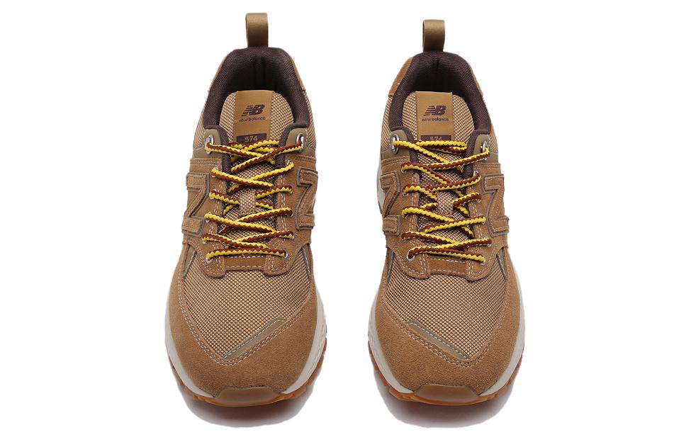 Lookbook New Balance 574 Baskets Sport Marron MS574ARF