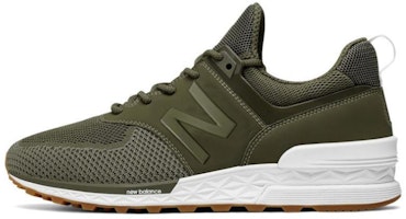 New Balance 574 Sport Shoes Military 'Green' MS574EMO New Balance 574 Sport Shoes Military 'Green' MS574EMO