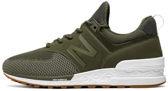 뉴발란스 574 스포츠 밀리터리 '그린' 운동화 MS574EMO Buy 뉴발란스 574 스포츠 밀리터리 '그린' 운동화 MS574EMO