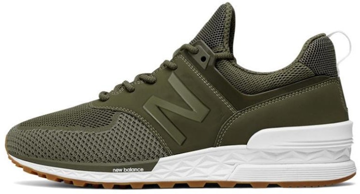 뉴발란스 574 스포츠 밀리터리 '그린' 운동화 MS574EMO Buy 뉴발란스 574 스포츠 밀리터리 '그린' 운동화 MS574EMO