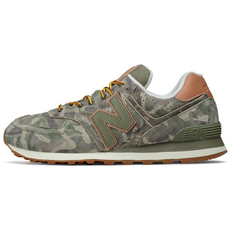 NB 574 Uomo Lifestyle Shoes Military Green 'Multi'