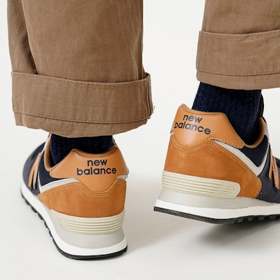 뉴발란스 574 시리즈 V2 블루/브라운 (New Balance 574 Series V2 Blue/Brown) ML574OT2 Cheap 뉴발란스 574 시리즈 V2 블루/브라운 (New Balance 574 Series V2 Blue/Brown) ML574OT2