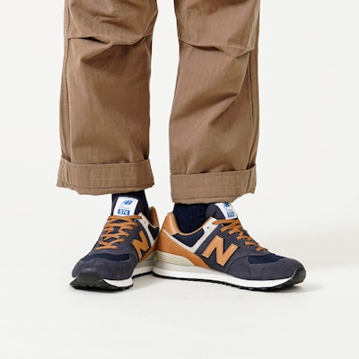 뉴발란스 574 시리즈 V2 블루/브라운 (New Balance 574 Series V2 Blue/Brown) ML574OT2 2