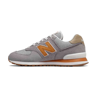NB 574 v2 'Gray Orange White'