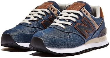New Balance 574 v2 牛仔套装蓝色运动鞋 ML574AM2 Order New Balance 574 v2 牛仔套装蓝色运动鞋 ML574AM2
