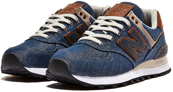 New Balance 574 v2 牛仔套装蓝色运动鞋 ML574AM2 Order New Balance 574 v2 牛仔套装蓝色运动鞋 ML574AM2