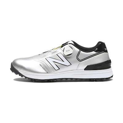 NB 574 V3 BOA Golf Shoes 'Silver Black'