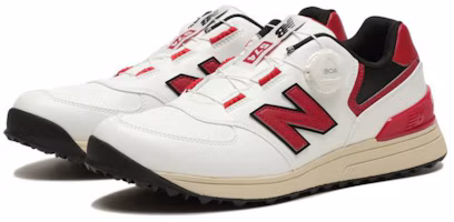 Shop 뉴발란스 574 v3 골프 '레드 화이트' (New Balance 574 v3 Golf 'Red White') UGBS574D