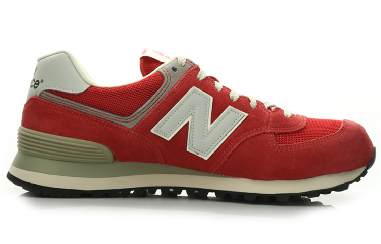 Order New Balance 574系列 "Vintage Pack" 復古低筒跑步鞋 男女同款 紅色