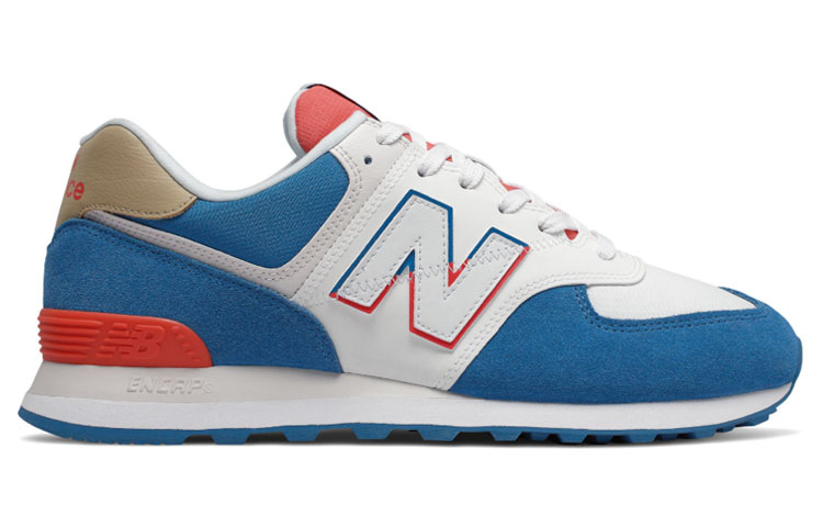 Order 뉴발란스 574 화이트 블루 레드 (or) NB 574 흰/파/빨 ML574SCF